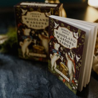 Woodland Wardens Tarot - Set mit Booklet u. 78 Karten, m. 1 Beilage