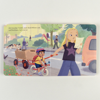 Carli und Klecks gehen auf den Markt 