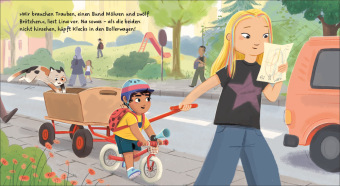 Carli und Klecks gehen auf den Markt 