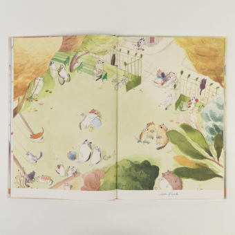 Das Jahr der Katzen. Ein Wimmelbuch 