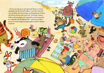 Dachs und Rakete. Urlaub am Meer 