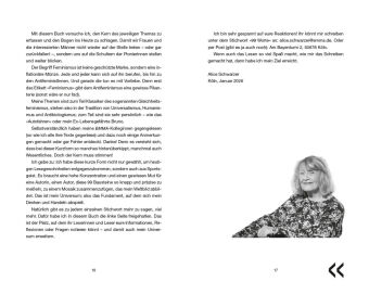 Feminismus pur. 99 Worte.