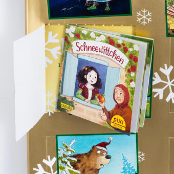 Pixi Adventskalender GOLD 2026, m. 5 Buch, 19 Teile
