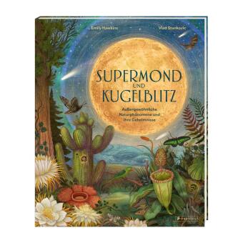 Supermond und Kugelblitz