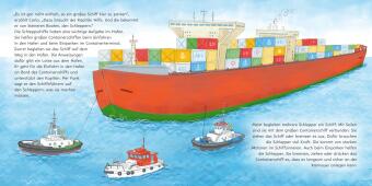 LESEMAUS 75: Große und kleine Schiffe im Hafen