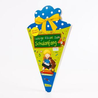 Schlau für die Schule: Lustige Rätsel zum Schulanfang (Schultüte blau)