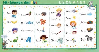 LESEMAUS 125: Wir können das! Die Buchstaben von A bis Z