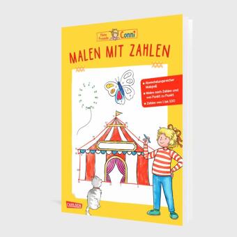 Conni Gelbe Reihe (Beschäftigungsbuch): Malen mit Zahlen