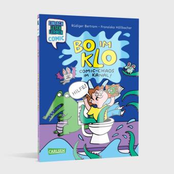 Bo im Klo