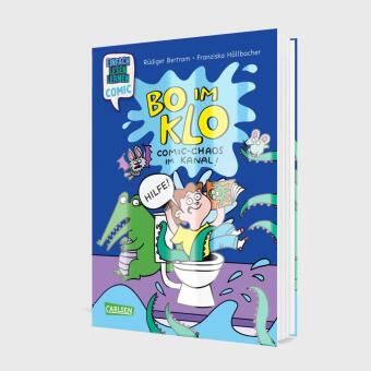 Bo im Klo