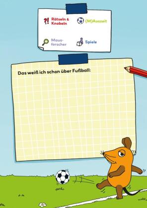 Frag doch mal ... die Maus: Der Fußball-Rätselblock mit der Maus