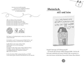 Der kleine Herr Heimlich hat Großes vor 