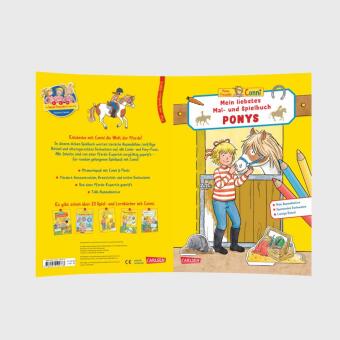 Conni Gelbe Reihe (Beschäftigungsbuch): Mein liebstes Mal- und Spielbuch: Ponys