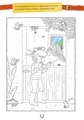 Conni Gelbe Reihe (Beschäftigungsbuch): Mein liebstes Mal- und Spielbuch: Ponys
