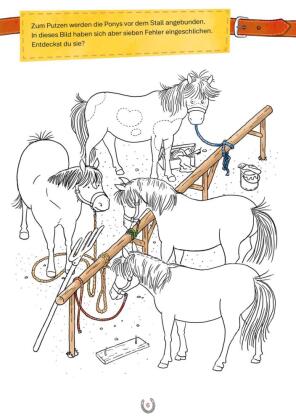 Conni Gelbe Reihe (Beschäftigungsbuch): Mein liebstes Mal- und Spielbuch: Ponys