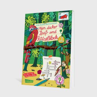 Rätselspaß Grundschule: Mein dicker Spaß- und Rätselblock 