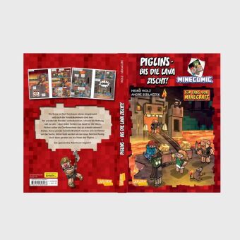 Piglins - bis die Lava zischt! - Für Fans von Minecraft