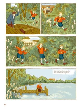 Siehst du es? Grafische Erzählungen über den Schriftsteller Siegfried Lenz