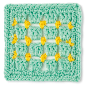 Granny Square Muster Häkel-Karten (Deutsche Ausgabe)