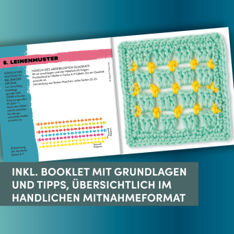 Granny Square Muster Häkel-Karten (Deutsche Ausgabe)