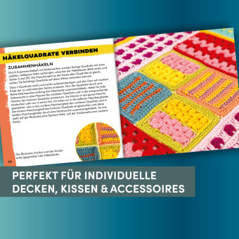 Granny Square Muster Häkel-Karten (Deutsche Ausgabe)