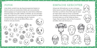 Die Kunst des Zeichnens für Kinder Zickzack-Zeichenkarten