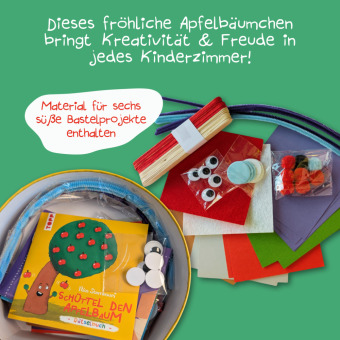 Schüttel den Apfelbaum - Bastelbox