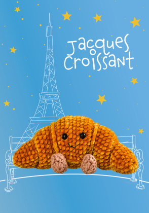 Amusing Lovables Häkelset Jacques Croissant
