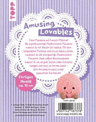 Amusing Lovables Häkelset Fleur Macaron