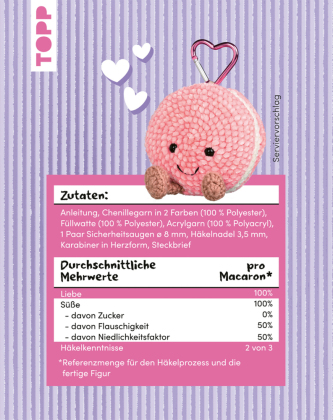 Amusing Lovables Häkelset Fleur Macaron