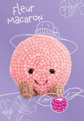 Amusing Lovables Häkelset Fleur Macaron