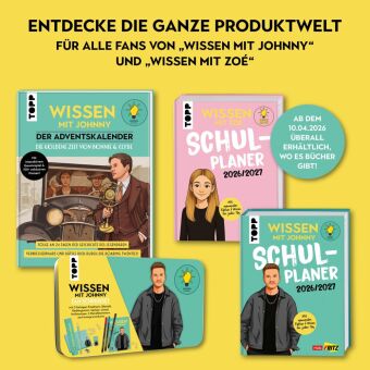 Wissen mit Johnny: Fan-Schreibset