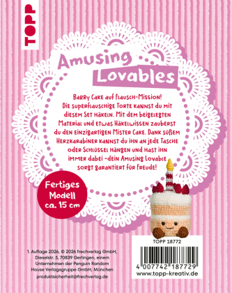 Amusing Lovables Häkelset Barry Cake