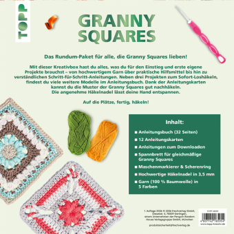 Die wunderbare Kreativbox Granny Squares