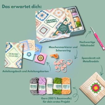Die wunderbare Kreativbox Granny Squares