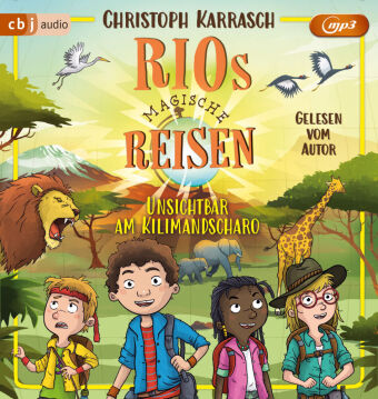 Rios magische Reisen - Unsichtbar am Kilimandscharo,1 Audio-CD, 1 MP3