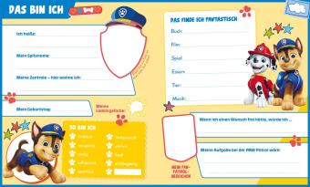 PAW Patrol Mitmachbuch: Mein Freundebuch