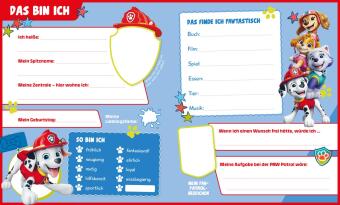PAW Patrol Mitmachbuch: Mein Freundebuch