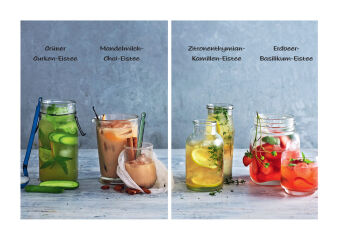 Eistee selber machen. Weniger Zucker, 100 % Natur