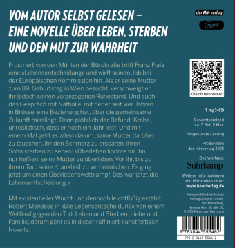 Die Lebensentscheidung,1 Audio-CD, 1 MP3