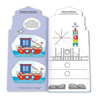 TRÖTSCH - Malbuch Mein kunterbuntes Spiel- und Malbuch Am Meer
