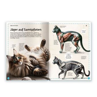 TRÖTSCH - Kinderbuch Das großartige Buch der Katzen| Ab 8 Jahren