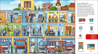 Suche und finde! Sound-Wimmelbuch - Feuerwehr