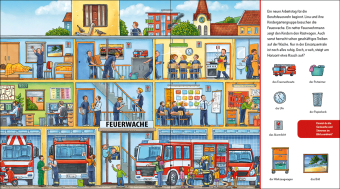 Suche und finde! Sound-Wimmelbuch - Feuerwehr