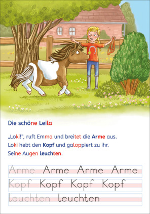 Leselöwen - Lesen und schreiben lernen mit Spurrillen - Eine ponystarke Freundschaft 