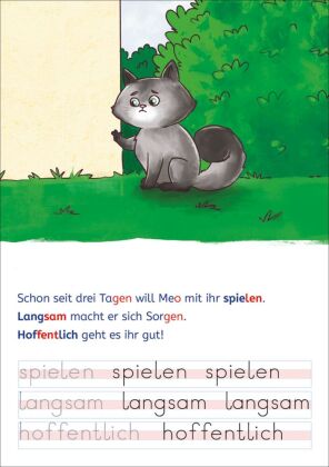 Leselöwen - Lesen und schreiben lernen mit Spurrillen - Die Katzen-Detektive