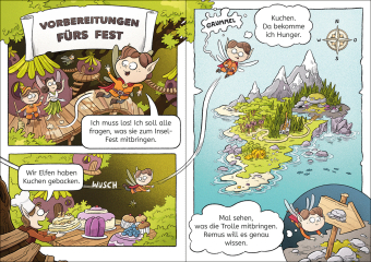 Leselöwen Comics 1. Klasse - Drachen-Alarm auf der magischen Insel