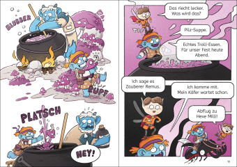 Leselöwen Comics 1. Klasse - Drachen-Alarm auf der magischen Insel