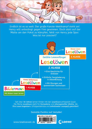 Leselöwen 2. Klasse - Der große Karate-Wettkampf