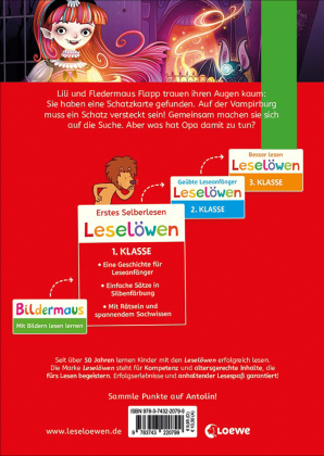Leselöwen 1. Klasse - Der geheime Schatz der Vampire